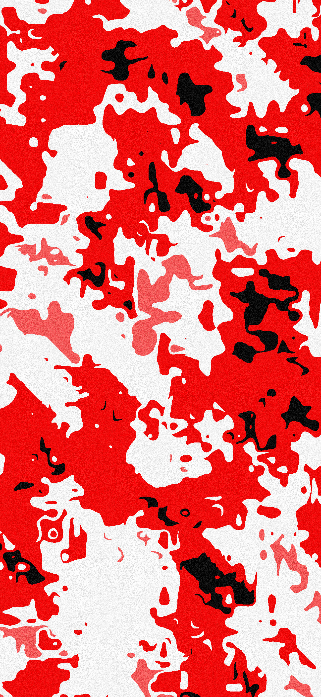 Red Camouflage Pattern and iPhone 16 Background Wallpaper