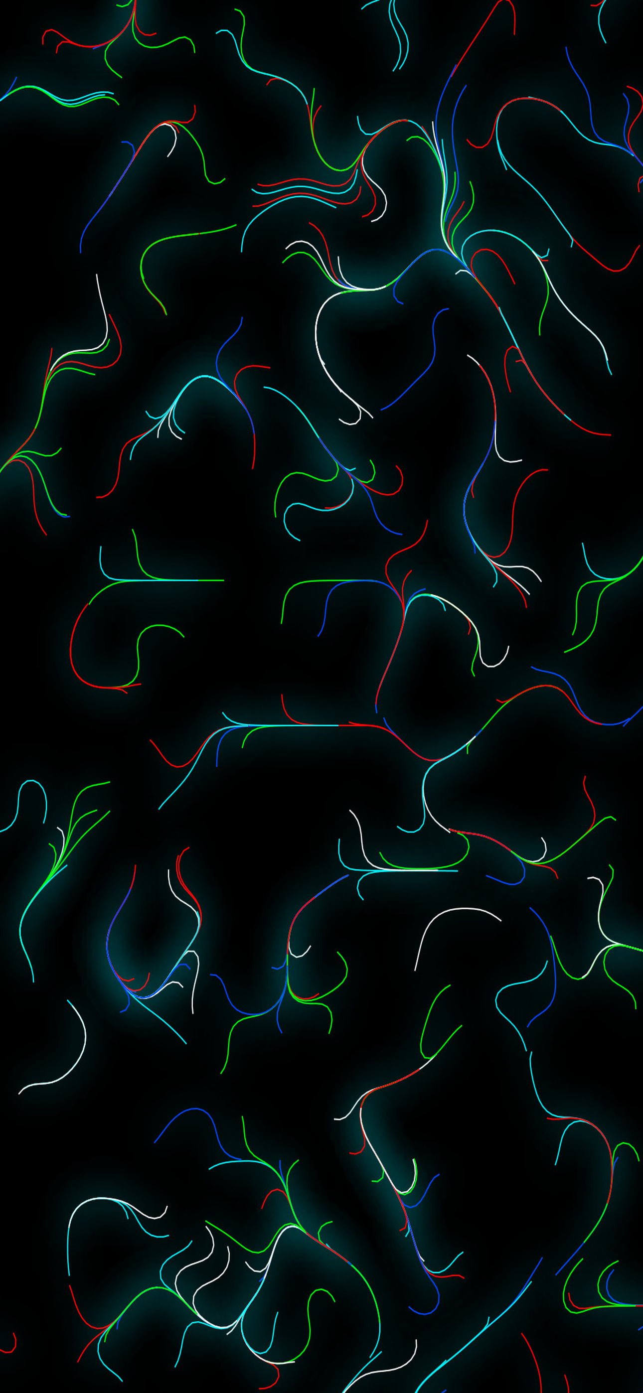 Aesthetic Cosmic filament abstract