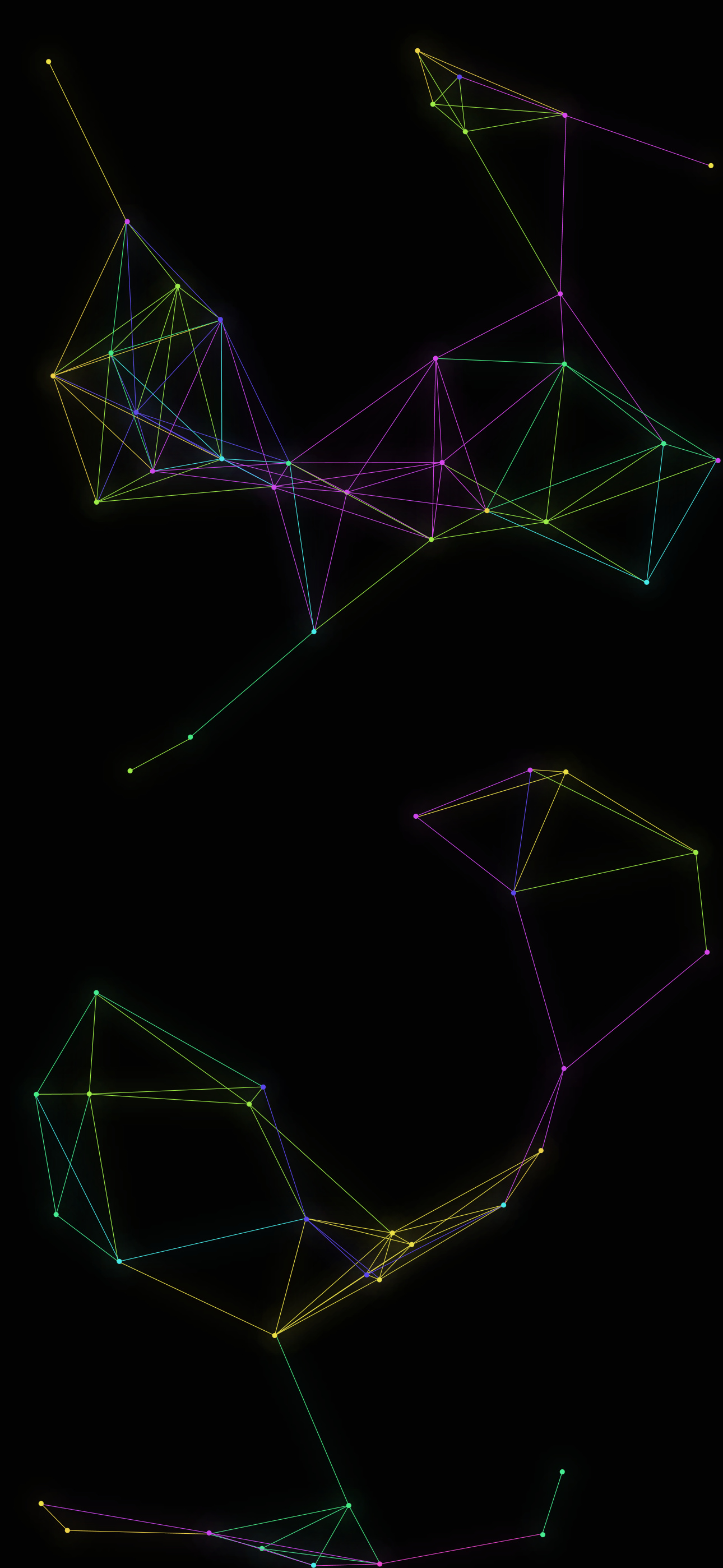 neural_network_phone_background_wallpaper