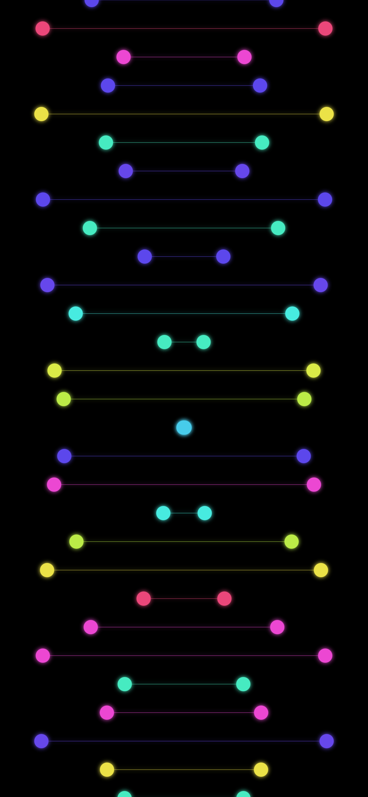 Infinite linkage pattern