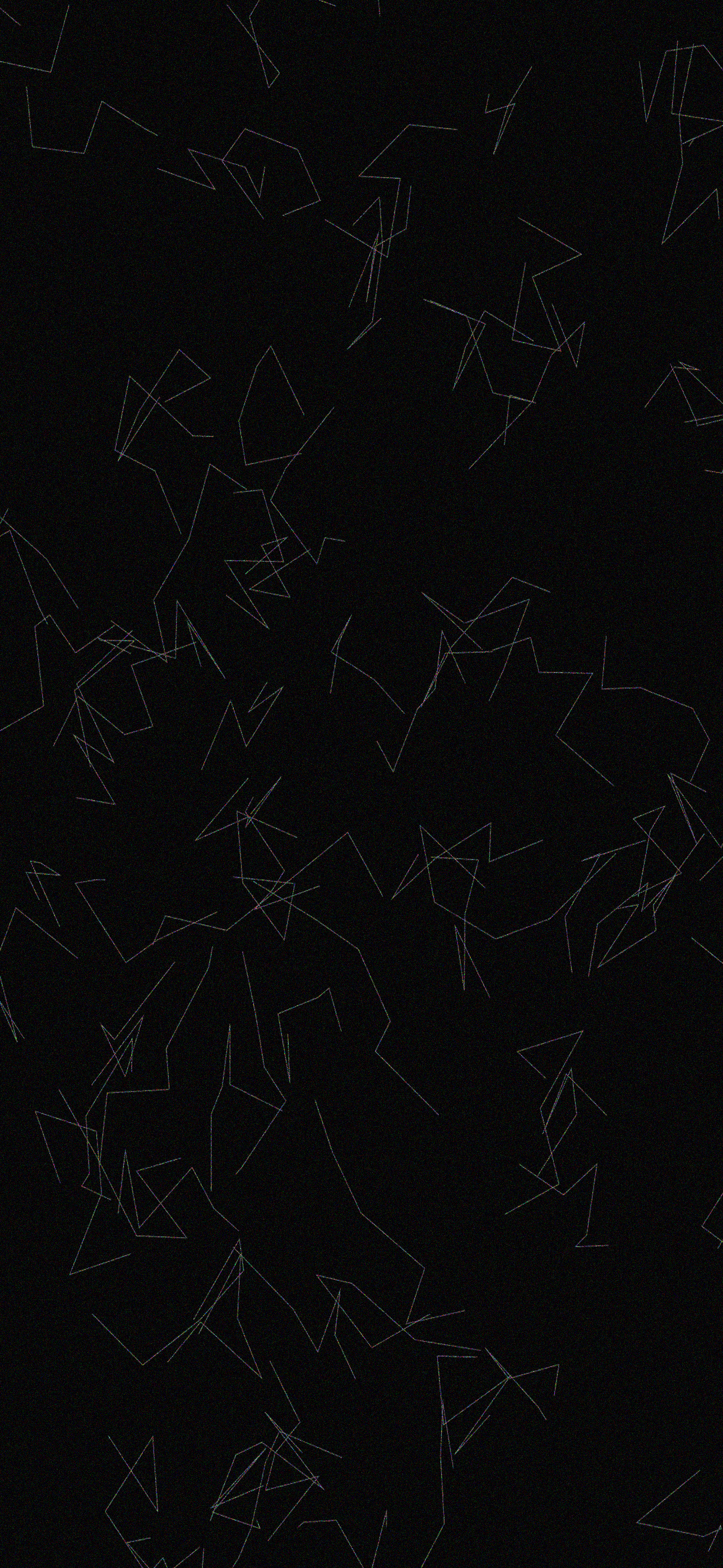 Aesthetic Glowing cyber topology