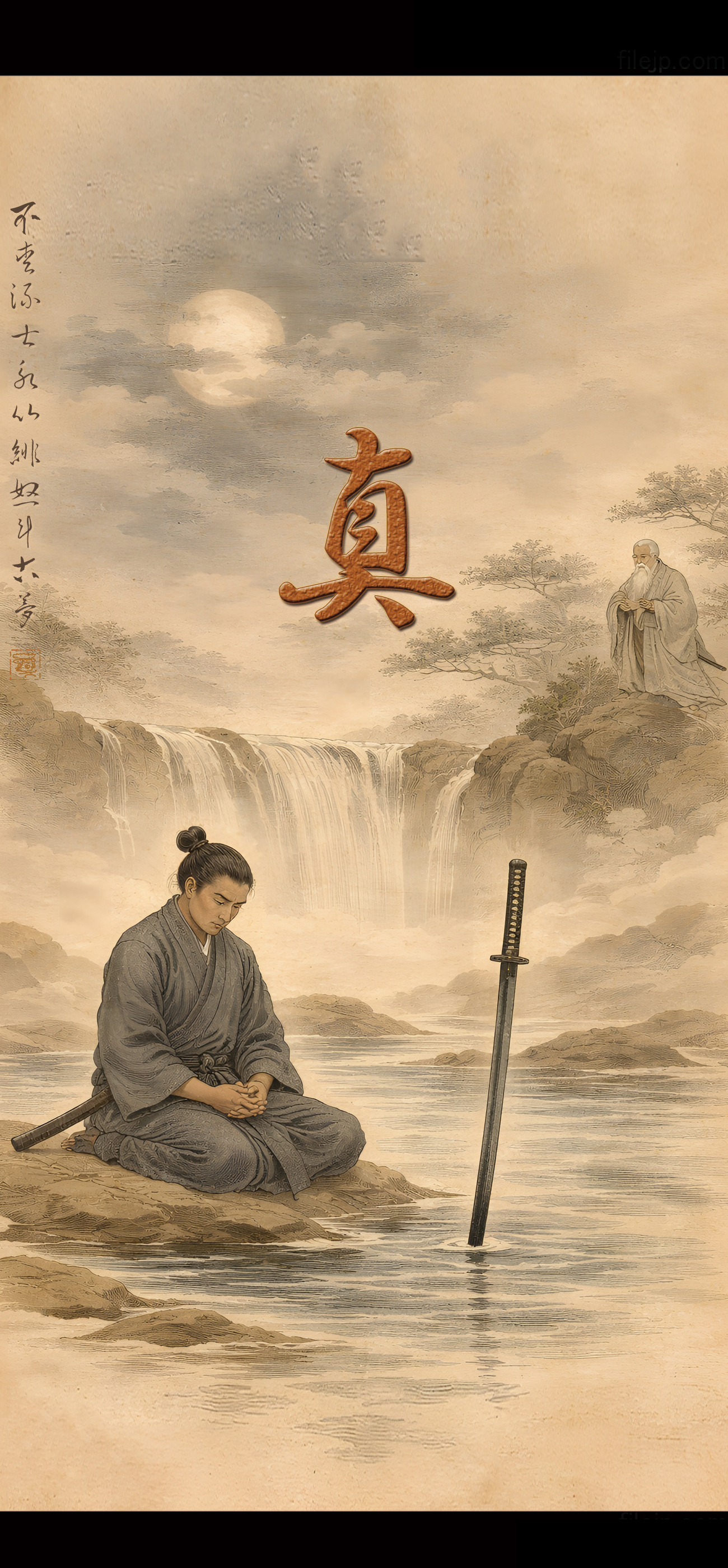 aesthetic samurai background