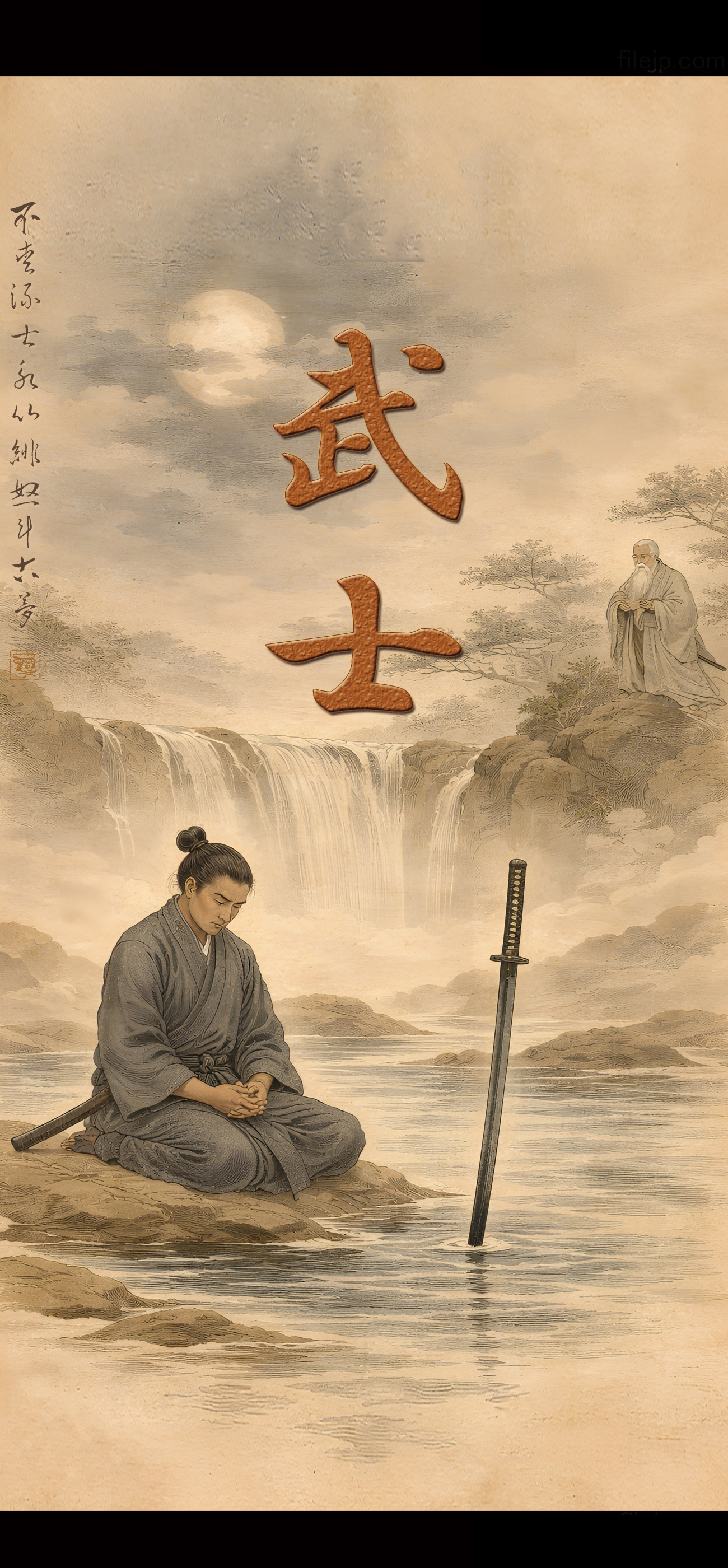 aesthetic samurai background