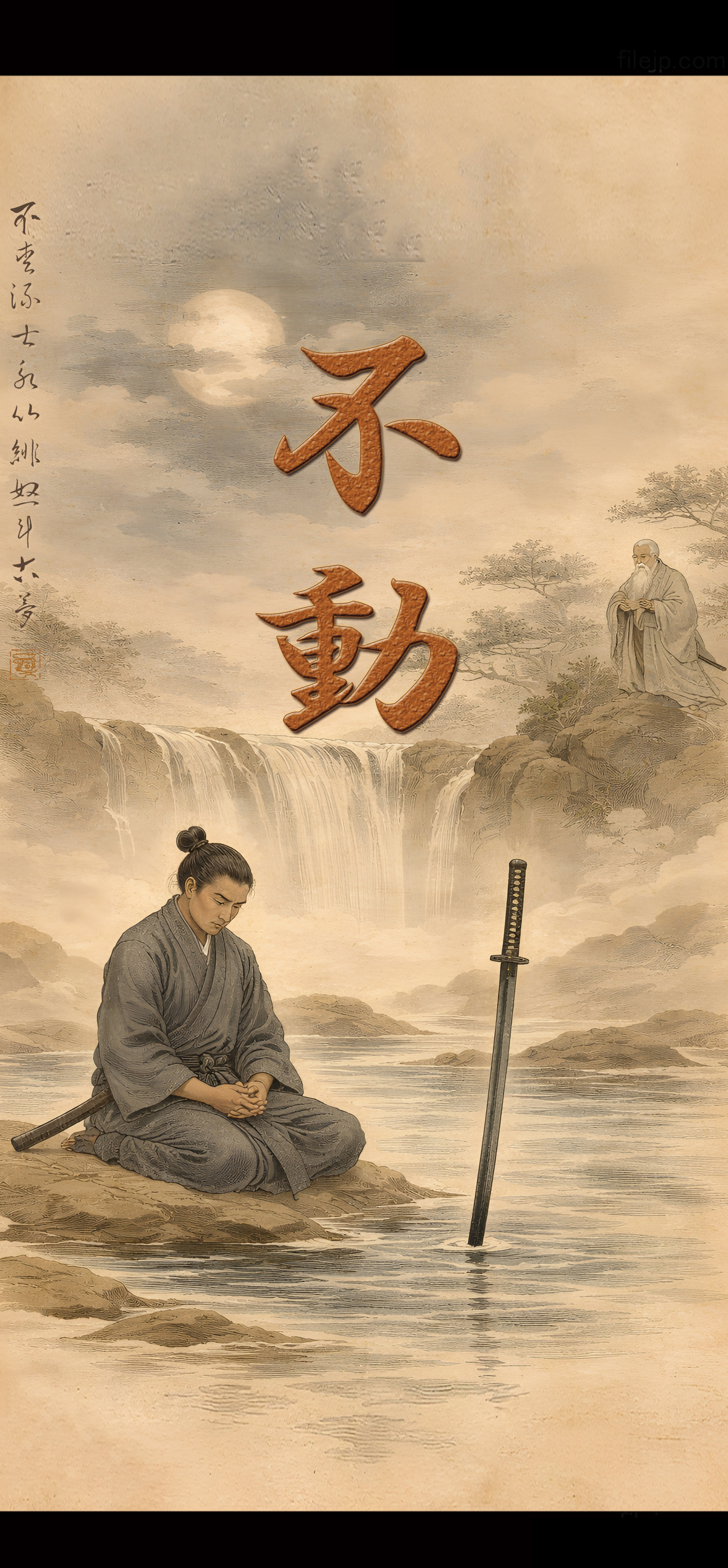 aesthetic samurai background