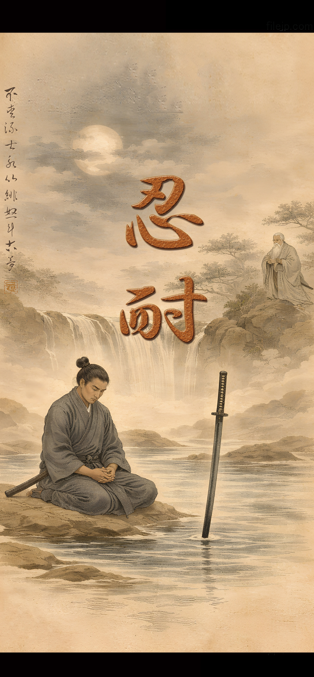 aesthetic samurai background