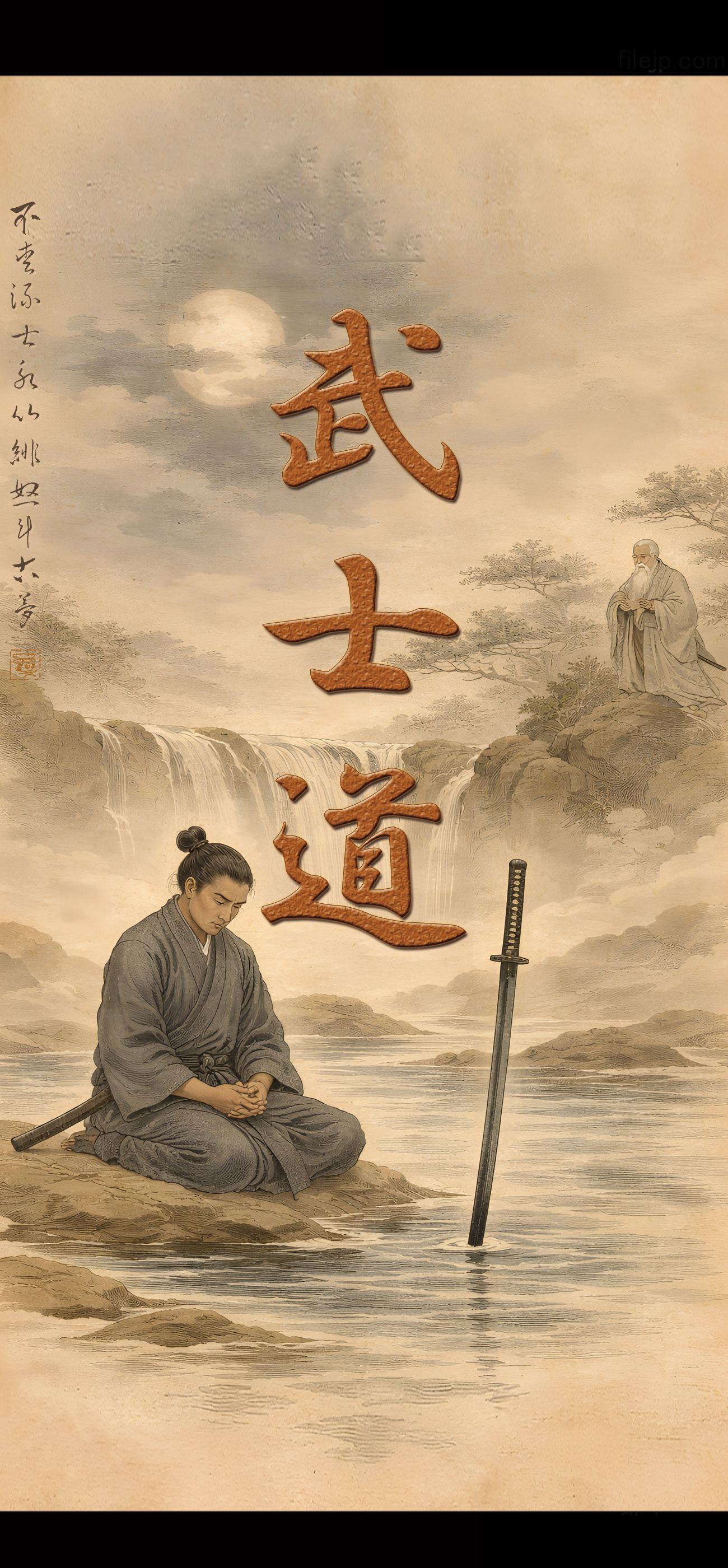 aesthetic samurai background