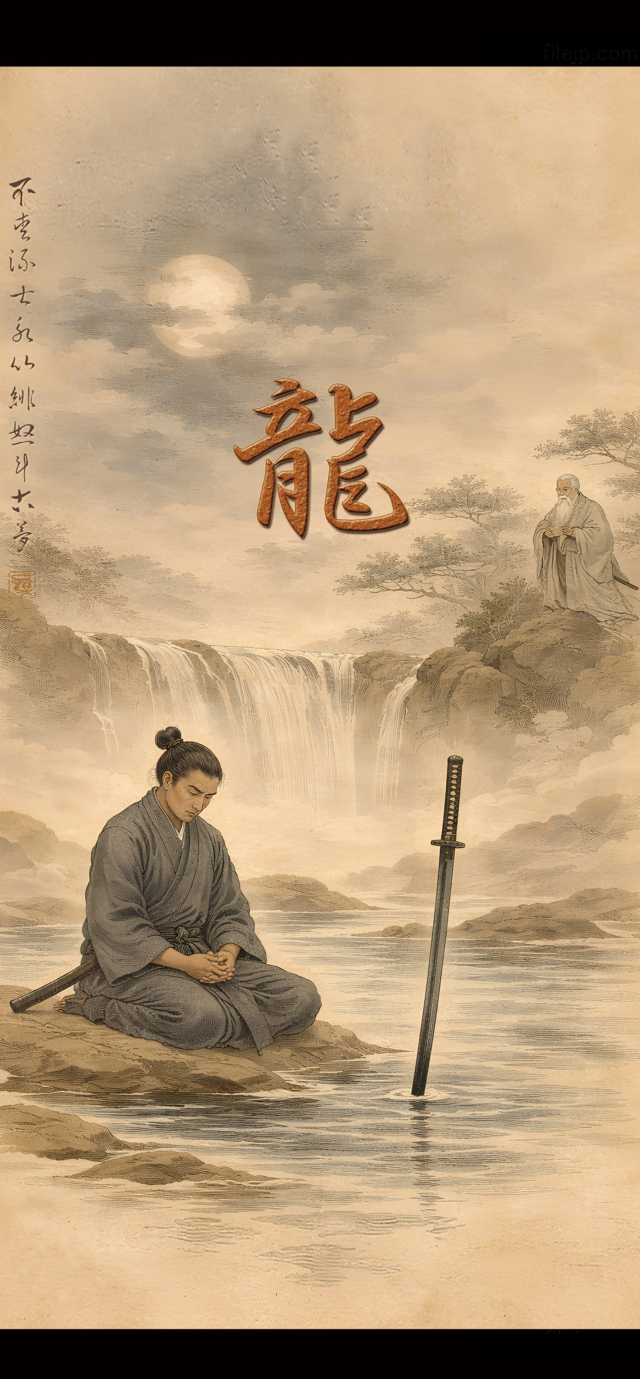 aesthetic samurai background