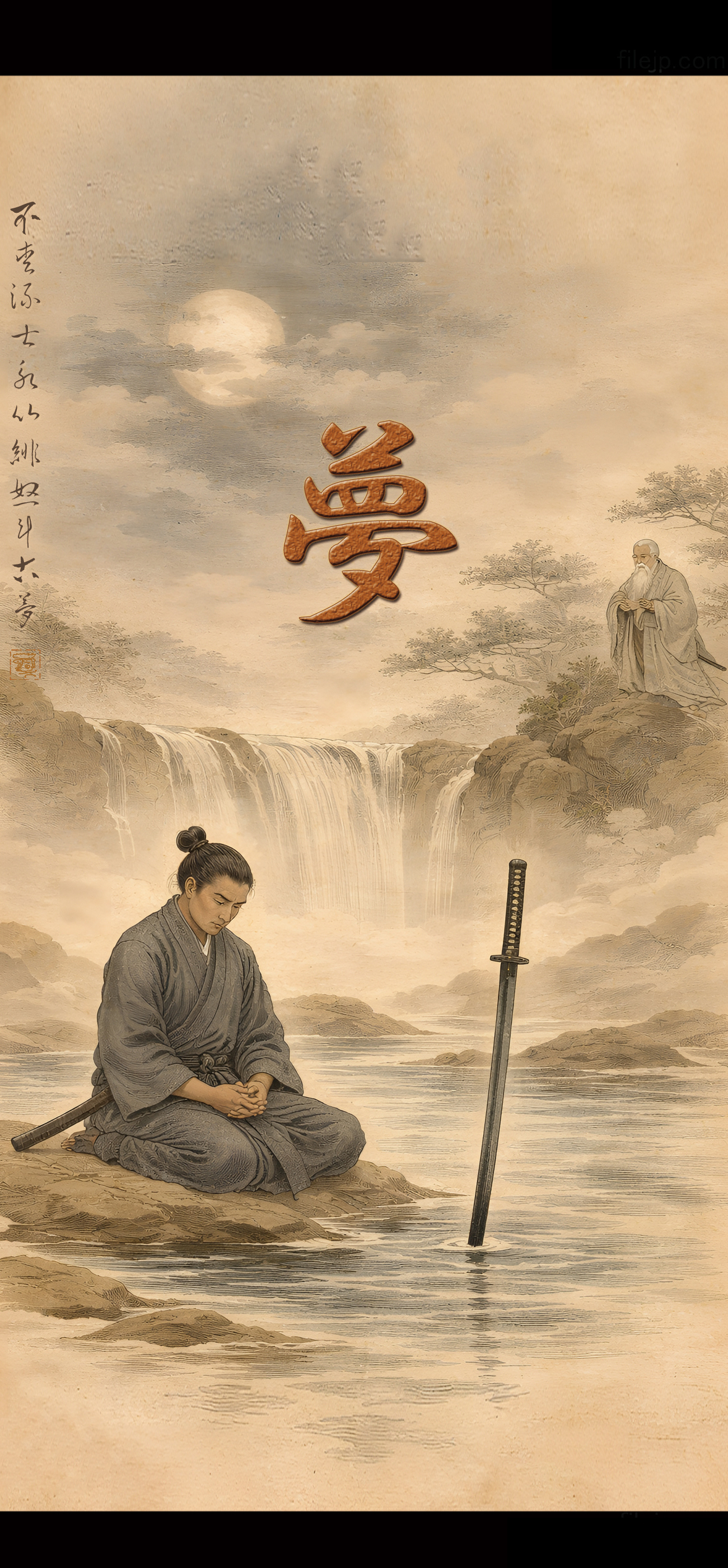 aesthetic samurai background