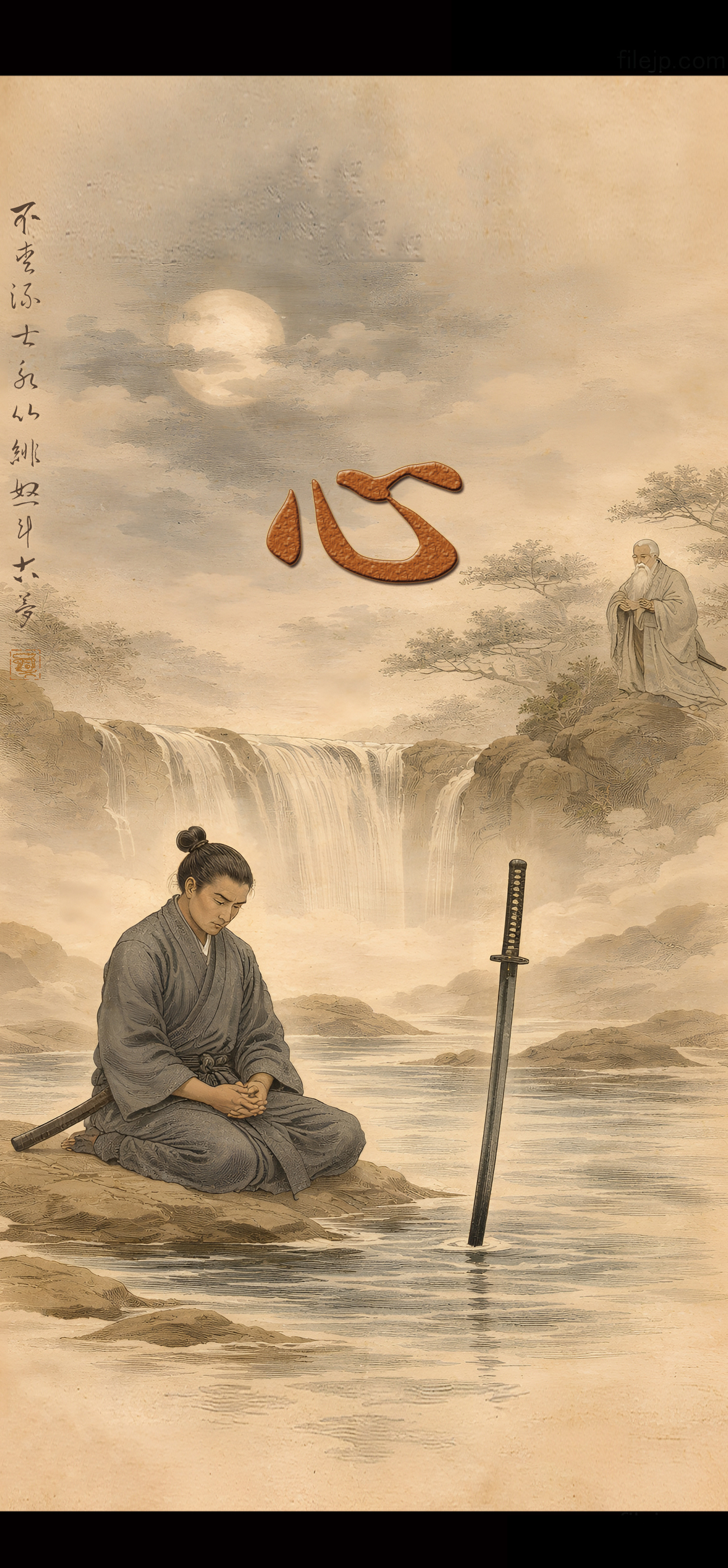 aesthetic samurai background