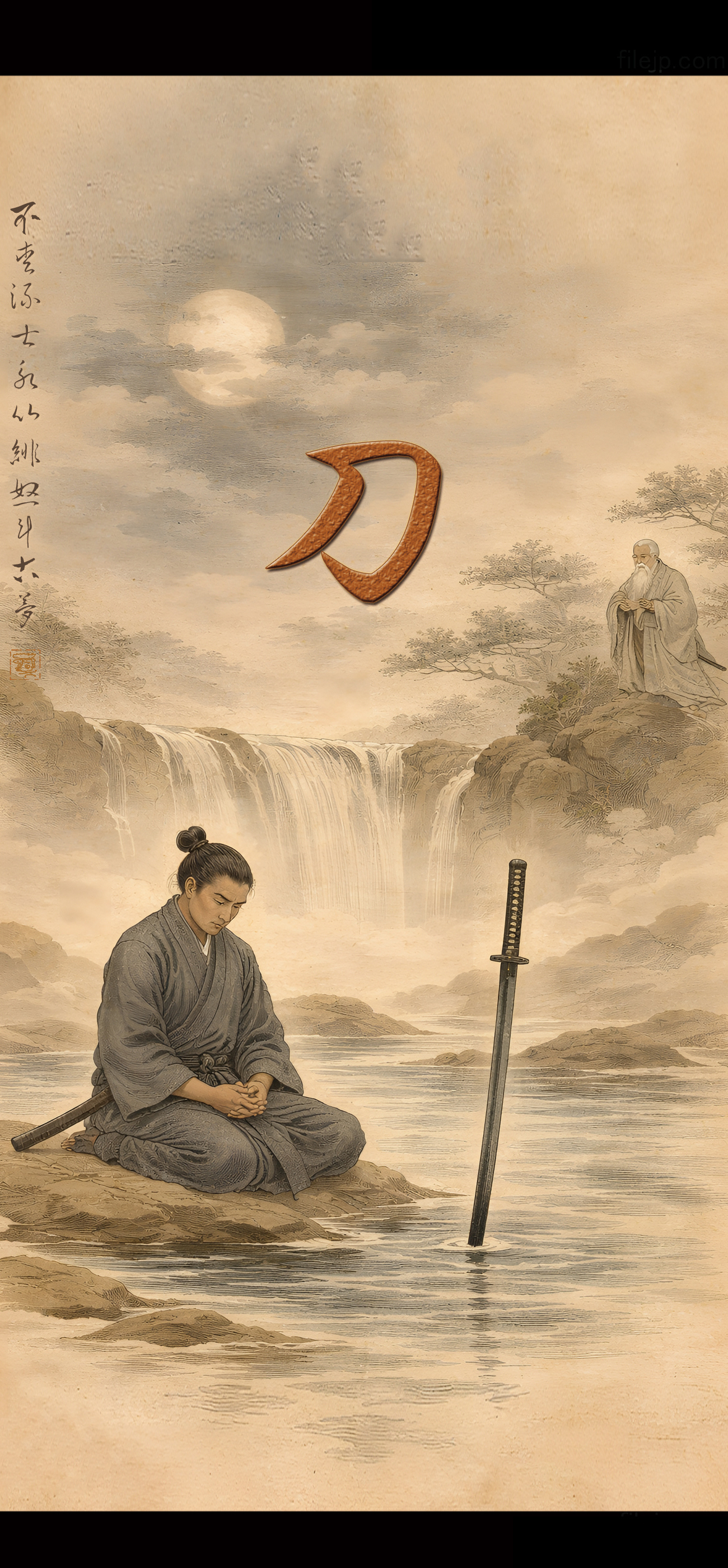 aesthetic samurai background