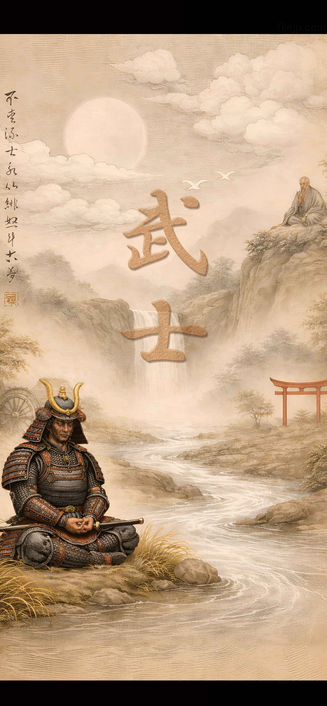 aesthetic samurai background