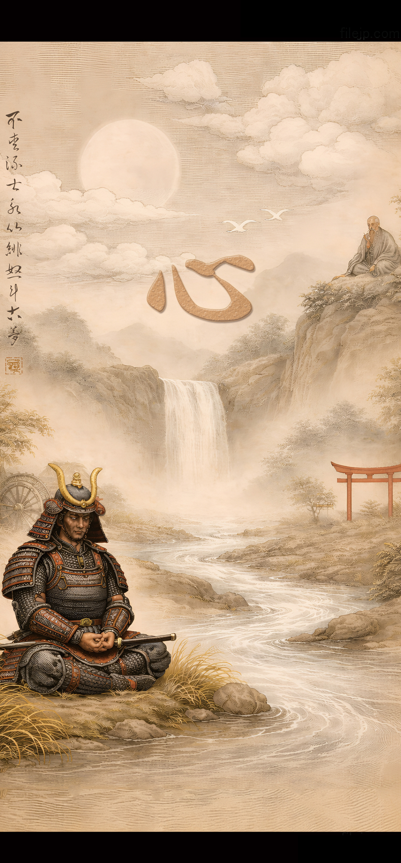 aesthetic samurai background